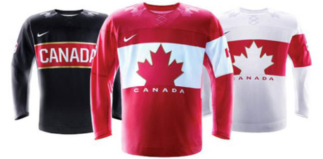 Team Canada 2014 Sochi Olympic Hockey Jeresys