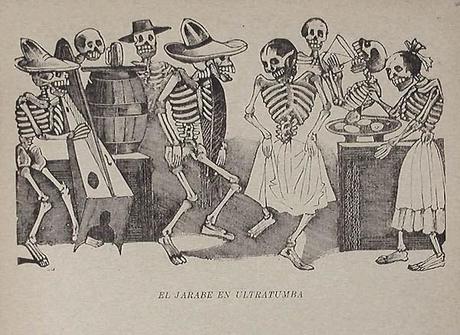 Jose Guadalupe Posada - El Jarabe en Ultratumba (The Folk Dance Beyond the Grave)