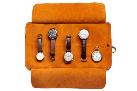 Travelteq Leather Watch Roll