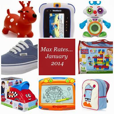 Max Rates..... January 2014