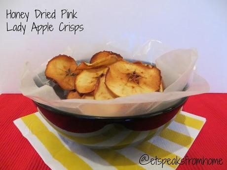 How to make Honey Dried Pink Lady Apple Crisps