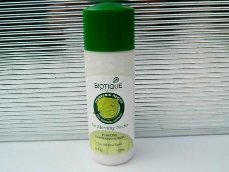 Biotique Bio Morning Nectar Flawless Lightening Lotion Review