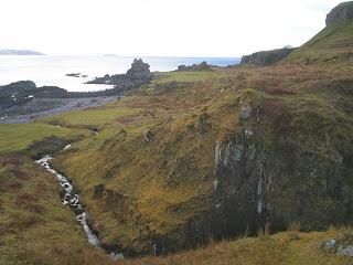 Overlooking the sea, southern part of Isle of Kerrera