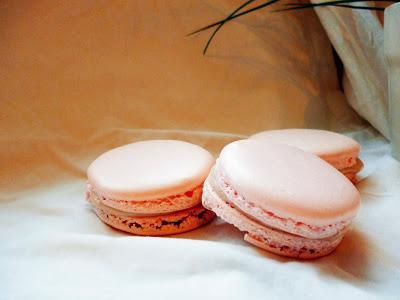 Pink Vanilla Macarons