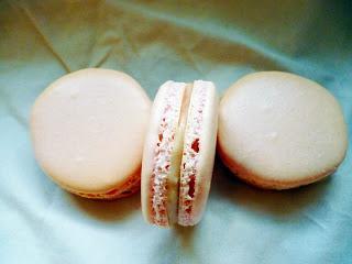 Pink Vanilla Macarons