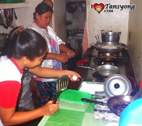 First Meal in Baler: Hot and Spicy Chicksilog.