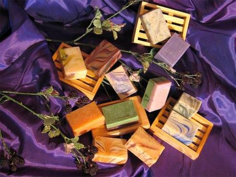 Handcrafted scented soap bars