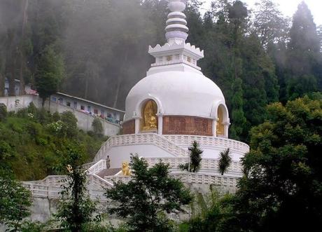 Historical Peace Pagoda of Darjeeling