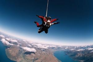 Skydiving in New Zealand