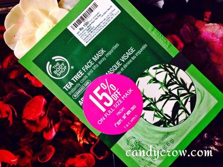 The Body Shop Tea Tree Face Mask review