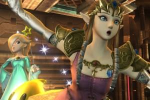 First pics of Princess Zelda in Super Smash Bros