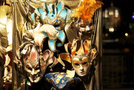 Theatre Masks Southbank Christmas Market