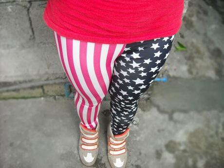 America’s Flag Design Leggings from Bornprettystore