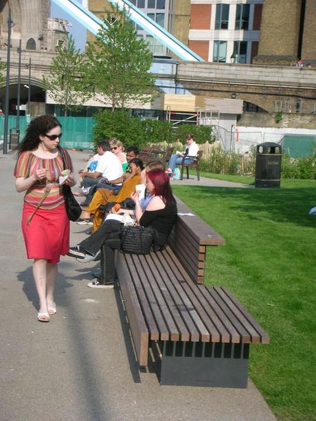 Potters Field Park, London - Bench Seating