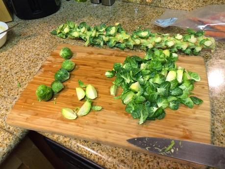 Crispy Baked Garlic Brussels Sprouts Chips Recipe