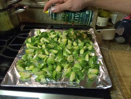 Crispy Baked Garlic Brussels Sprouts Chips Recipe