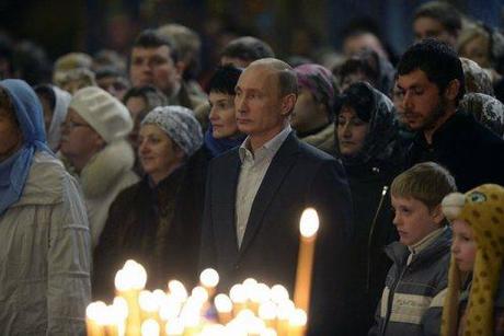 President Putin, Sochi, Christmas Eve, January 2014.