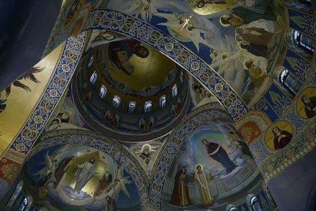 Dome of the new church in Sochi.