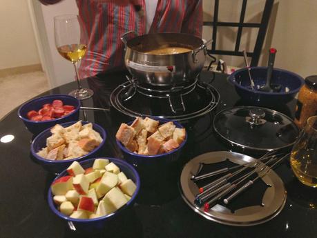 Beer and Cheddar Fondue