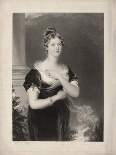 NPG D22138; Princess Charlotte Augusta of Wales by Richard Golding, after  Sir Thomas Lawrence