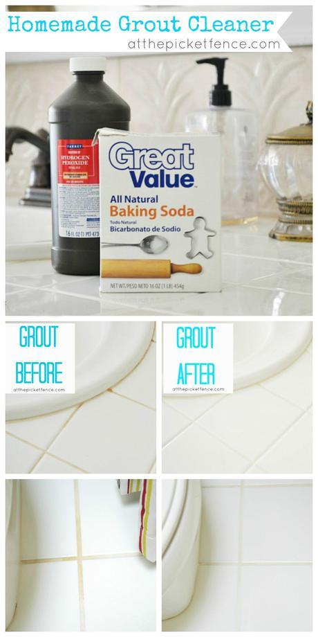 Homemade Grout Cleaner