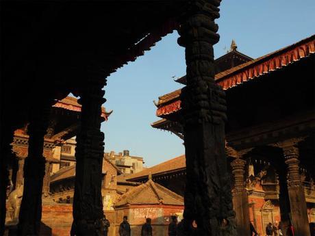 PC220086 パタン、カトマンズ郊外の世界遺産の村　/ Patan ( Kathmandu), the World Heritage