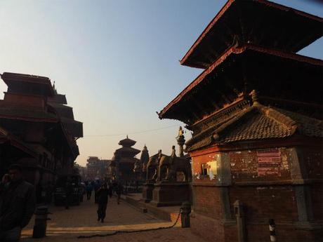 PC220091 パタン、カトマンズ郊外の世界遺産の村　/ Patan ( Kathmandu), the World Heritage