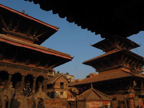 PC220087 パタン、カトマンズ郊外の世界遺産の村　/ Patan ( Kathmandu), the World Heritage