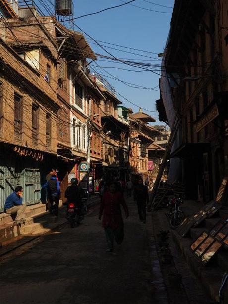 PC220206 パタン、カトマンズ郊外の世界遺産の村　/ Patan ( Kathmandu), the World Heritage