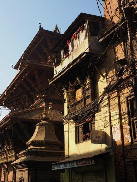 PC220118 パタン、カトマンズ郊外の世界遺産の村　/ Patan ( Kathmandu), the World Heritage