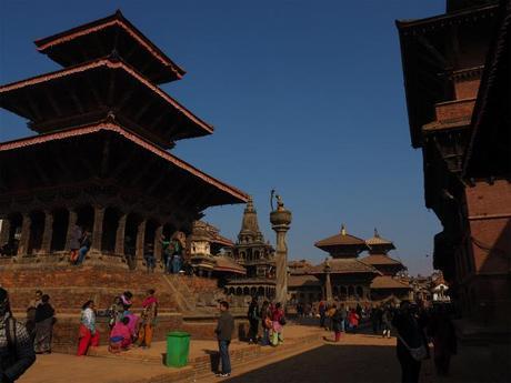 PC220188 パタン、カトマンズ郊外の世界遺産の村　/ Patan ( Kathmandu), the World Heritage