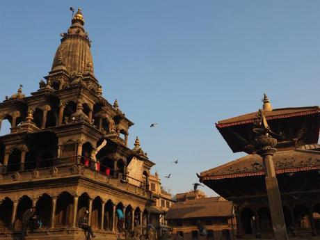 PC220080 パタン、カトマンズ郊外の世界遺産の村　/ Patan ( Kathmandu), the World Heritage