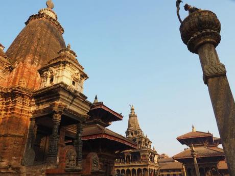 PC220064 パタン、カトマンズ郊外の世界遺産の村　/ Patan ( Kathmandu), the World Heritage