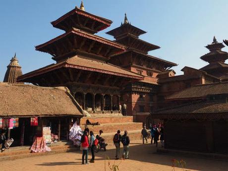 PC220180 パタン、カトマンズ郊外の世界遺産の村　/ Patan ( Kathmandu), the World Heritage