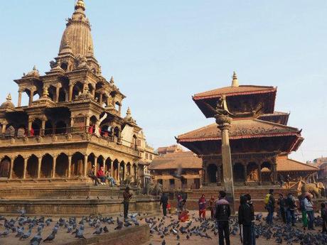 PC220066 パタン、カトマンズ郊外の世界遺産の村　/ Patan ( Kathmandu), the World Heritage