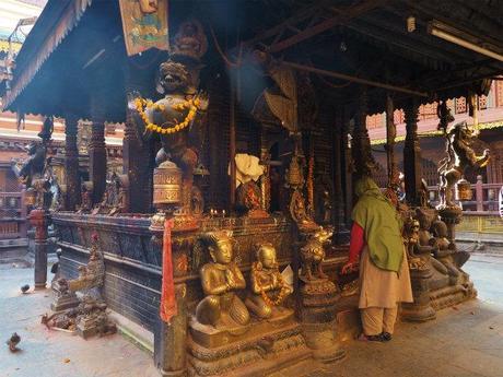 PC220166 パタン、カトマンズ郊外の世界遺産の村　/ Patan ( Kathmandu), the World Heritage