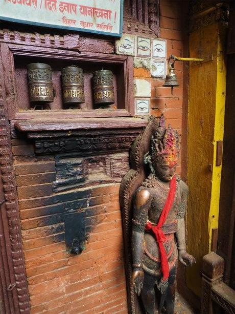 PC220161 パタン、カトマンズ郊外の世界遺産の村　/ Patan ( Kathmandu), the World Heritage