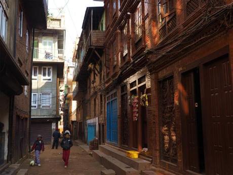 PC220239 パタン、カトマンズ郊外の世界遺産の村　/ Patan ( Kathmandu), the World Heritage