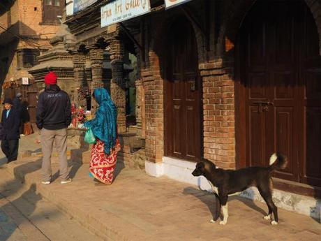 PC220096 パタン、カトマンズ郊外の世界遺産の村　/ Patan ( Kathmandu), the World Heritage