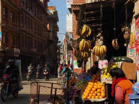 PC220242 パタン、カトマンズ郊外の世界遺産の村　/ Patan ( Kathmandu), the World Heritage