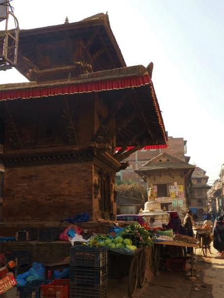 PC220141 パタン、カトマンズ郊外の世界遺産の村　/ Patan ( Kathmandu), the World Heritage