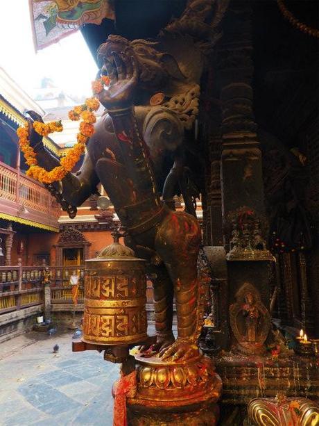 PC220167 パタン、カトマンズ郊外の世界遺産の村　/ Patan ( Kathmandu), the World Heritage