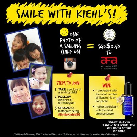 Smile with Kiehl's Instagram Contest