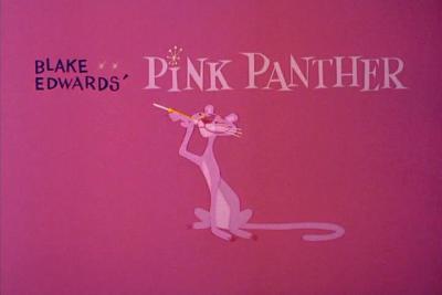 Pink Panther Title Card