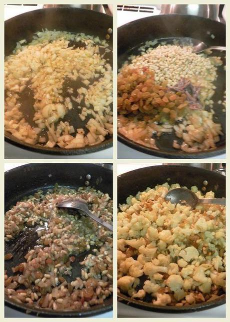 Cauliflower bucatini - collage2