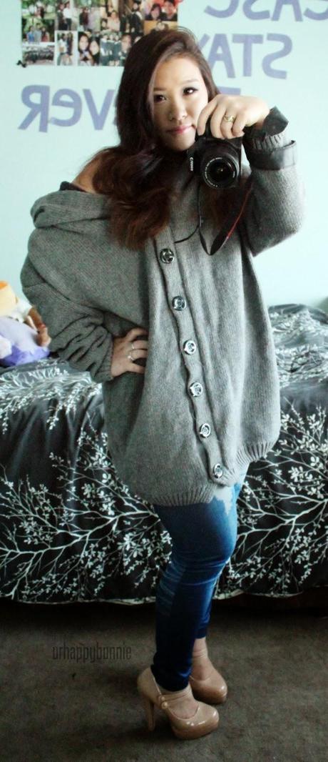 Sammy Dress Thick Hooded Long Cardigan Review