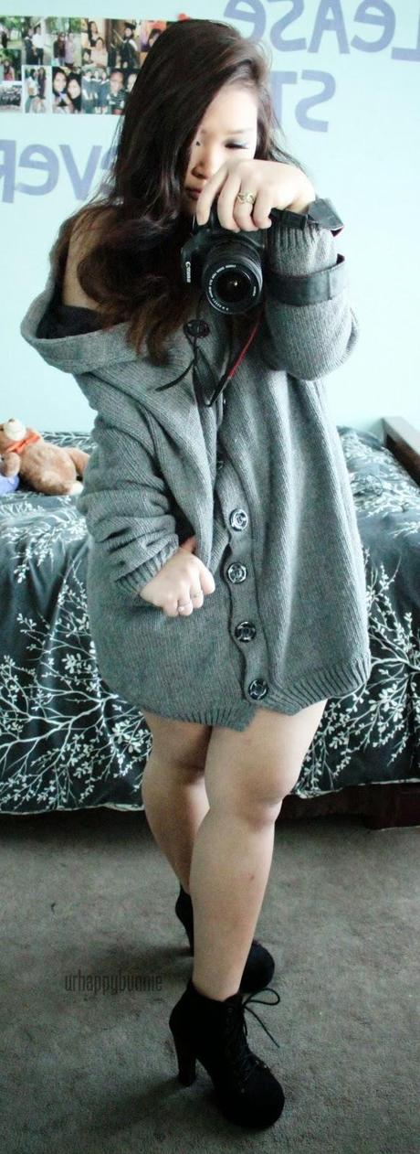 Sammy Dress Thick Hooded Long Cardigan Review