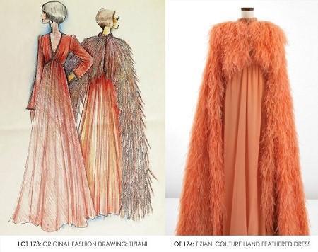 Karl Lagerfeld 1960s Fashion Sketchbooks for auction January 11