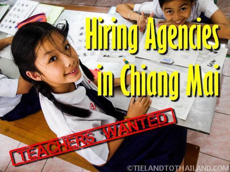 Hiring Agencies in Chiang Mai: Teachers Wanted