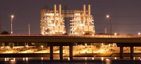 Better sensors can help natural gas fired power plants like this one in Tempe, Arizona become more clean efficient.